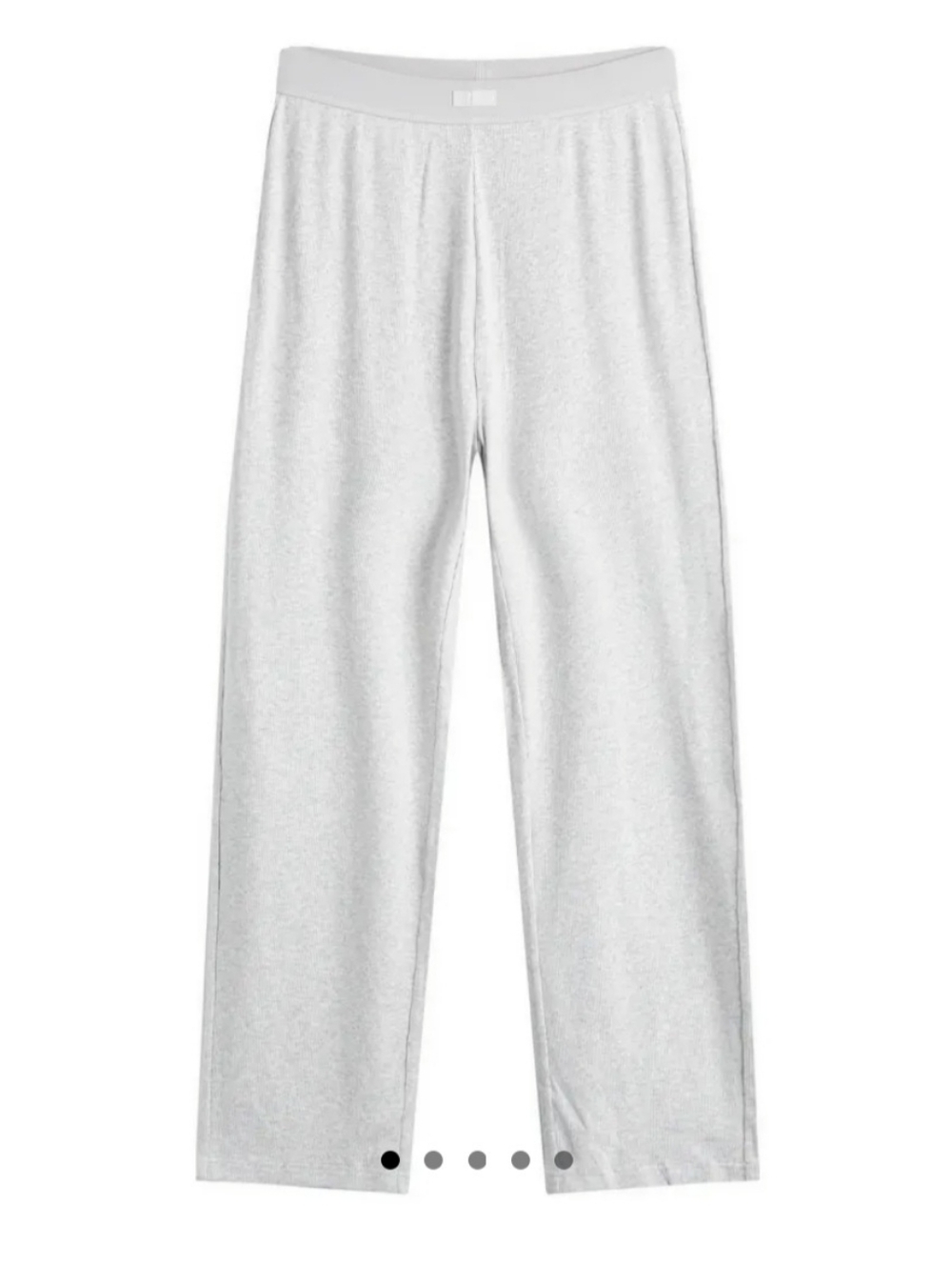 Skims Cotton Ribbed Relaxed Pants